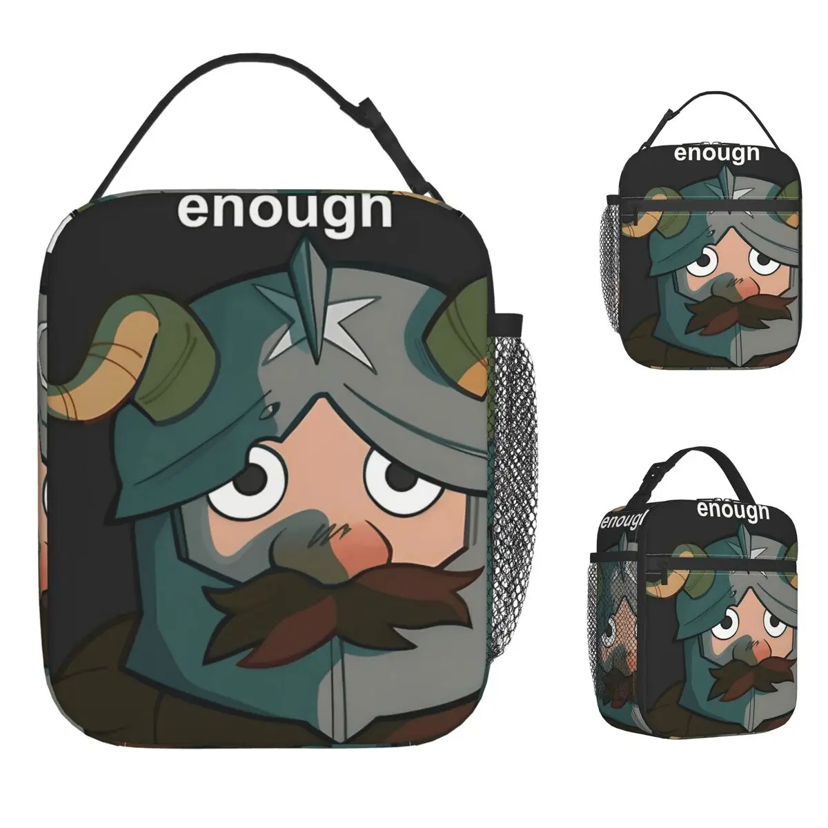 

Delicious In Dungeon Lunch Bag Portable Lunch Box Women Office Print Cooler Bag Fun Oxford Tote Food Bags