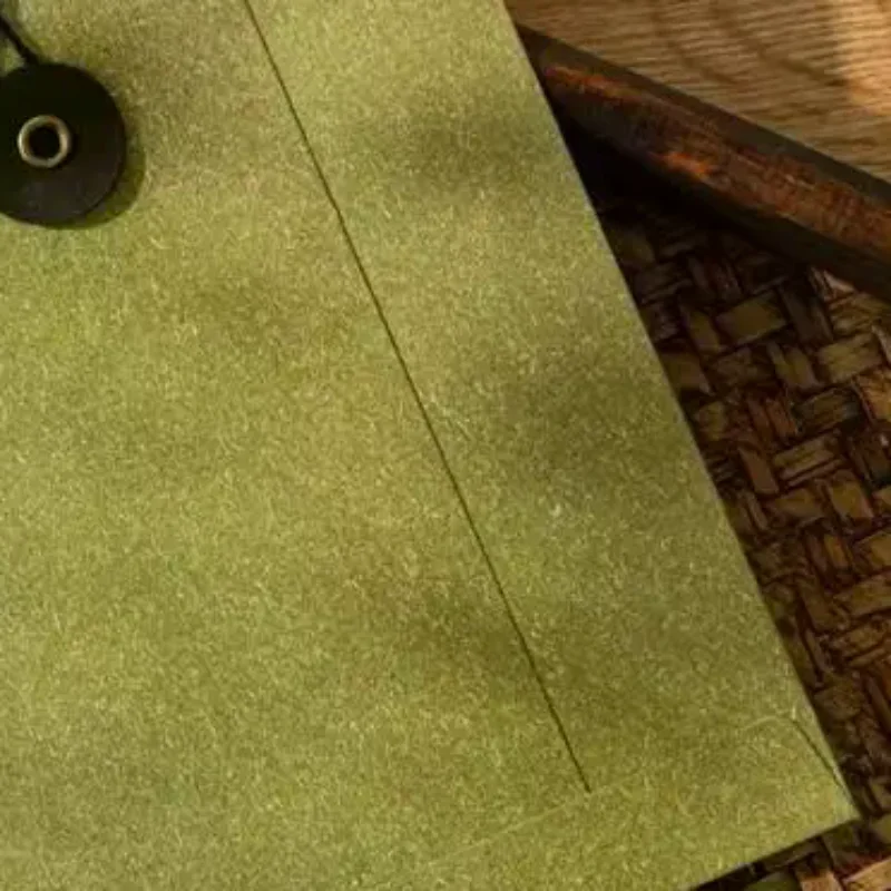 Vintage A5 Kraft Paper Envelopes With String Tie Closure Clasp Invitation Card Bag High Grade Archive Bag Invoice Storage Bag