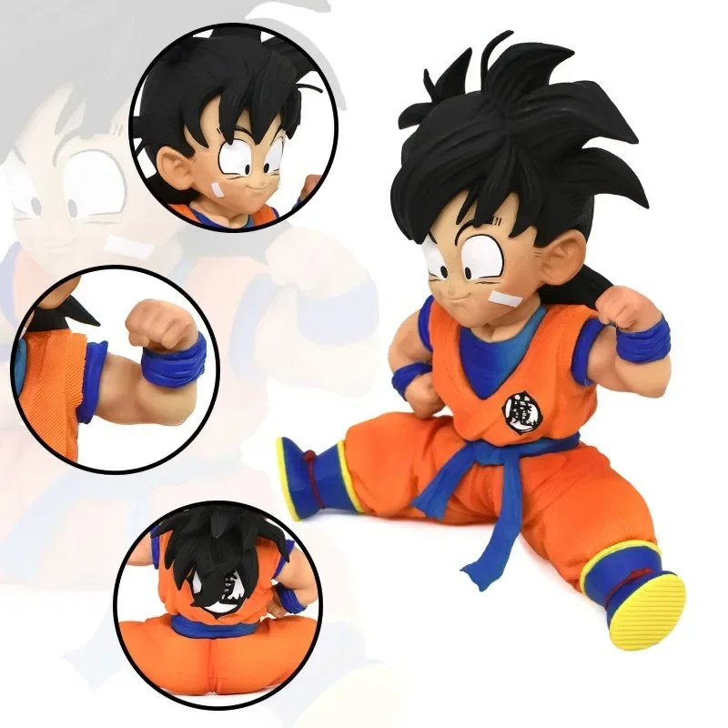 12 см милый жемчуг дракона Cheer Up Son Gohan, экшн-фигурка GK Childhood Gohan, фигурка сидения, модель Dbz, аниме, коллекция ПВХ, игрушки