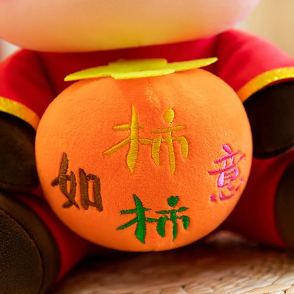 

Funny Mascot Horse Good Luck Creative Stuffed Horse Kawaii Cute Zodiac Pony Figurine Chinese New Year