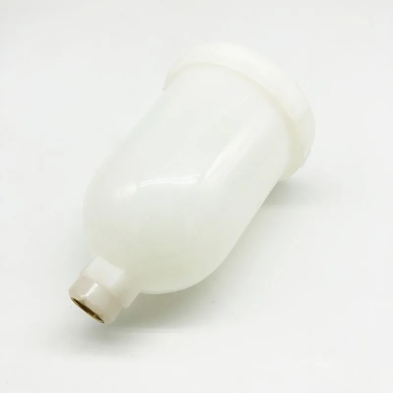 Capacity: 125ml/250ml/400ml/600ml Paint spray gun pot female thread external thread Shanghu Side pot plastic accessories TT pot