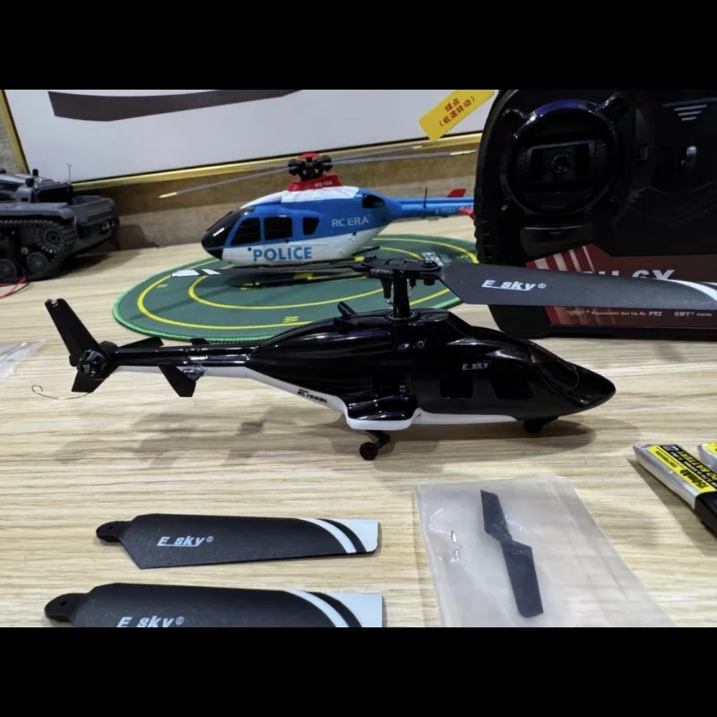 ใหม่ ESKY 150BL Little Flying Wolf V3 มินิรีโมทคอนโทรลเครื่องจำลองเฮลิคอปเตอร์ต่อสู้เครื่องบินไร้คนขับของเล่น
