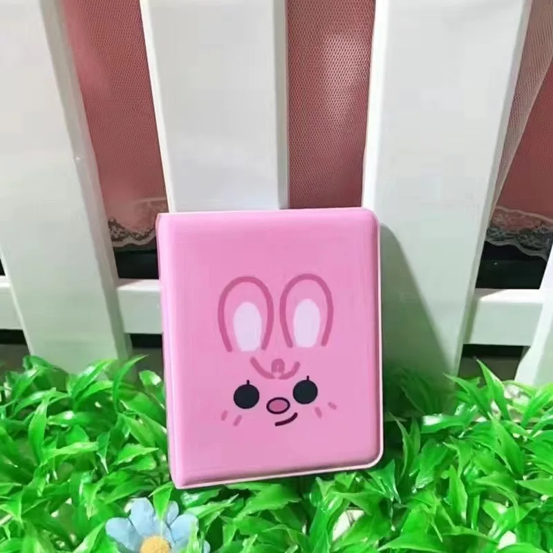 만화 동물 3 인치 바인더 Photocard 사진 앨범 엽서 스토리지 앨범 아이돌 사진 컬렉션 Kpop Photocard 바인더 이름 카드