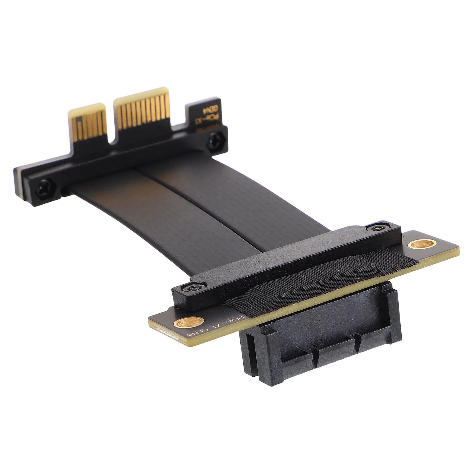 

Pci-E 4.0 1x to 1x Riser Card Extension Cable 5cm Right Angle Adapter Flexible Pcie Extension Cable Mining Riser GPU External