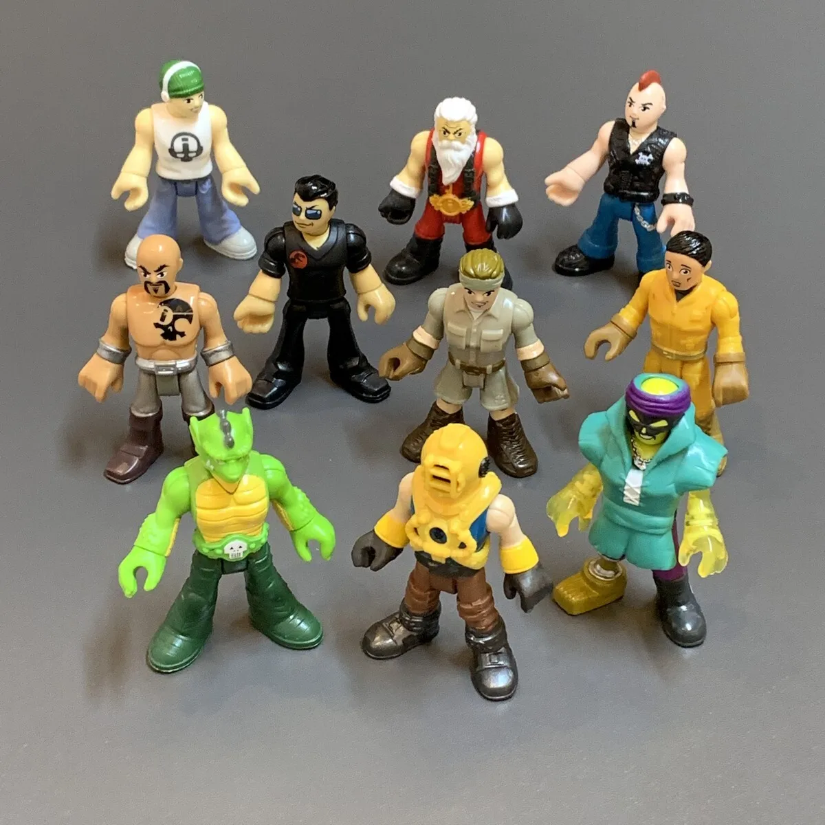 Figura de Ação Imaginext Friends Comic Super Hero Firestorm Série 3
