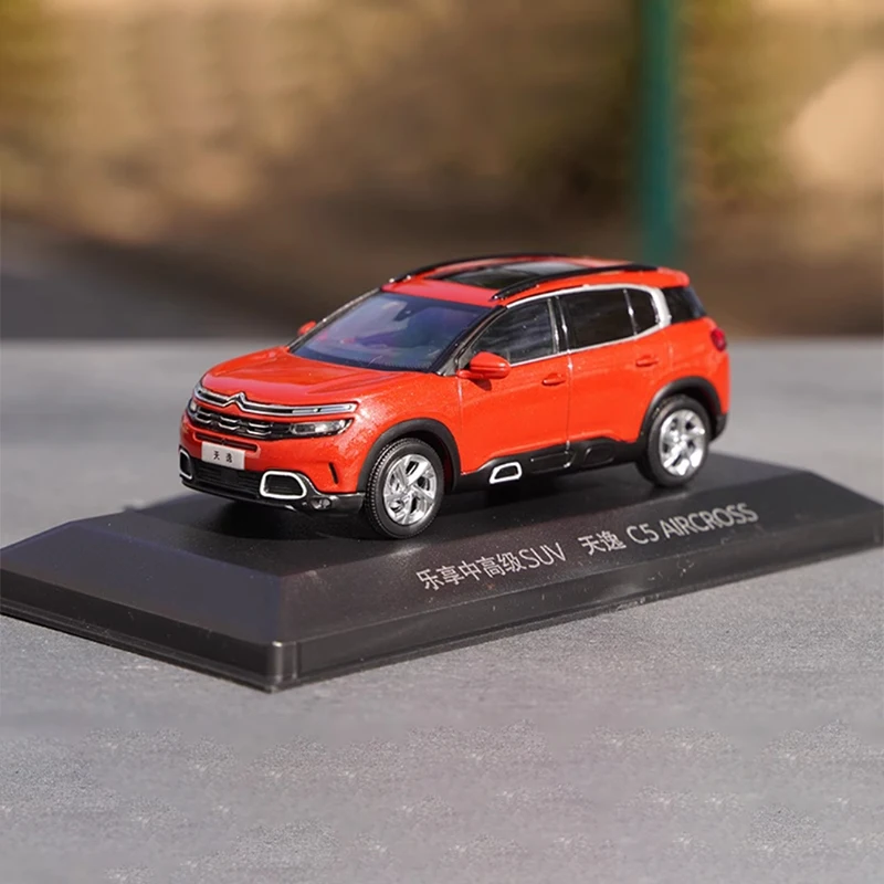 Diecast 1:43 Scale Tianyi C5 SUV Simulation Alloy Car Model Static Display Collectible Gift Toy Souvenir Decration