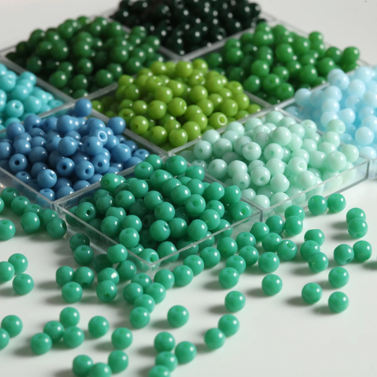 4mm Rondel Beads Glass Beads For Jewelry Making DIY Female Bracelet Necklace Jewelry Making DIY Crafts Bulk Wholesale