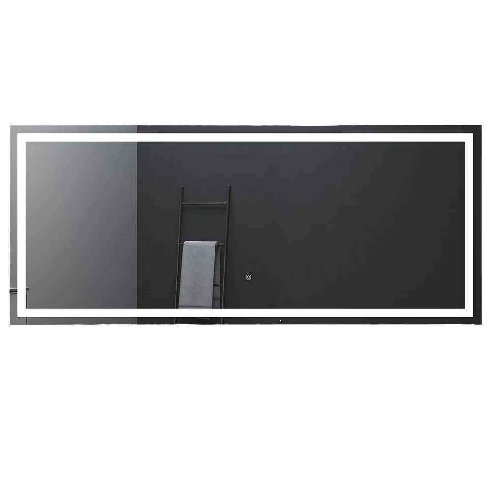 

2025 Led Bathroom Mirror with Light Touch Screen Led Bath Smart Mirror Led Light for Bathroom