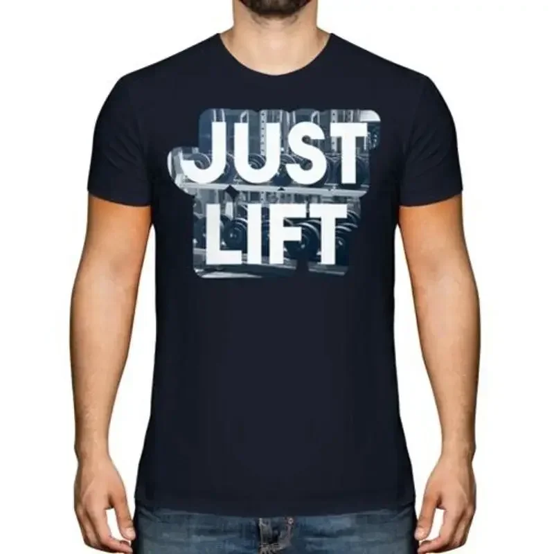 Nur Lift Hantel Herren T-Shirt Geschenk Fitness Motivation