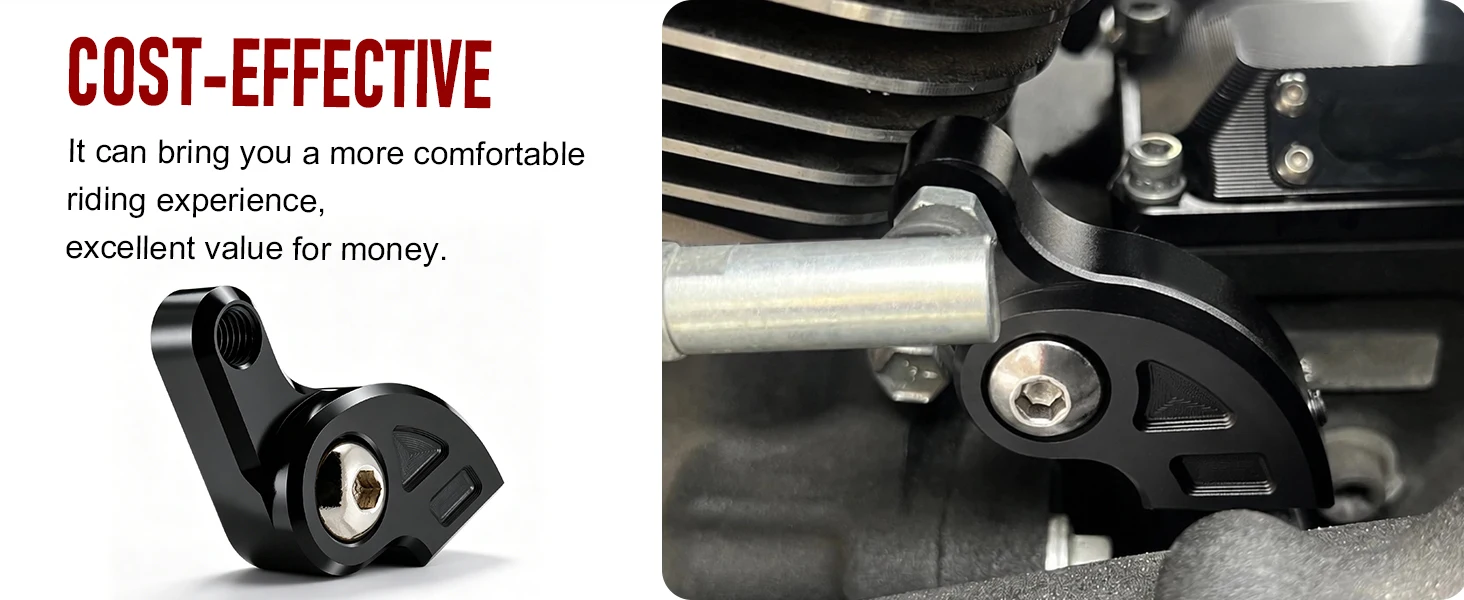 M8 Schalt-Neutral-Assistenzhalterung für Harley M8 Motor 2017-Up Touring und 2018-Up Softail – Detail 3
