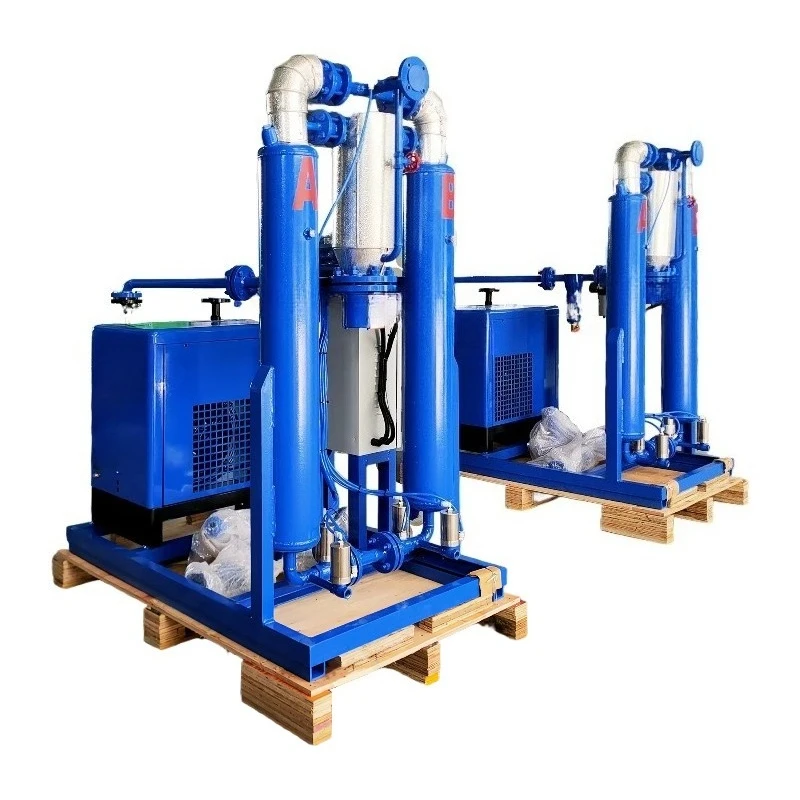 Compressed Air Dryer 1.5~6.9 Nm³/min | Refrigerated + Desiccant Air Dryer with Filters for Air Compressor