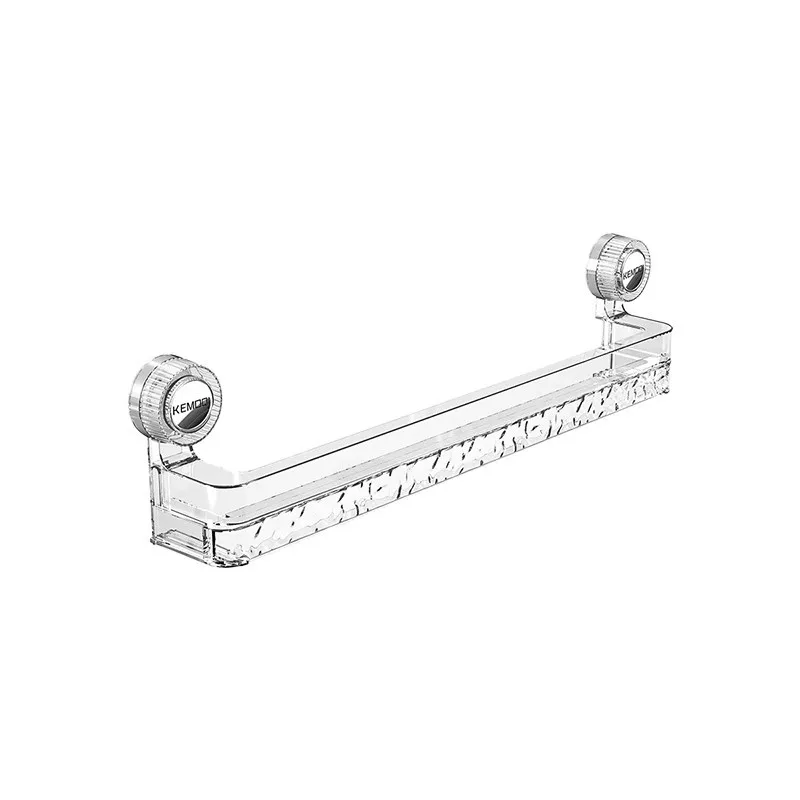 

Bathroom suction cup wall-mounted slipper rack, punch-free toilet shoe drain storage rack, single-pole double-pole