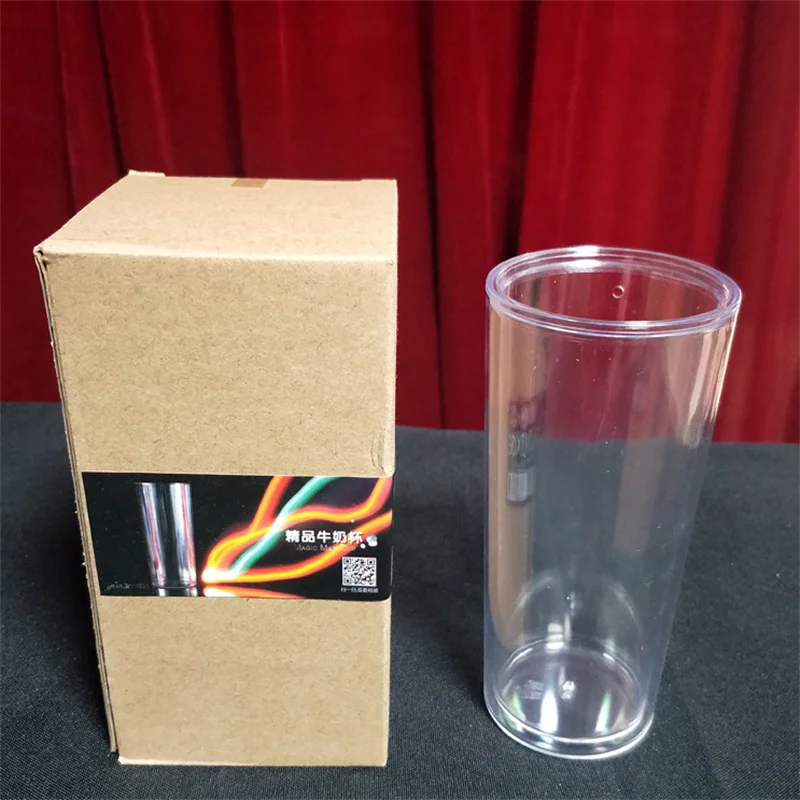 Super Wonder Glass Milk Cup Stage Magic Tricks Street Close Up Gimmicks Magie Illusion Magia Props Children Toy Classic Toys