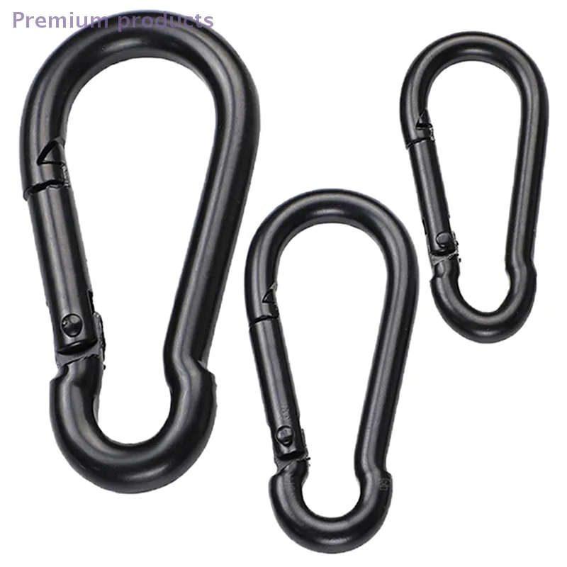 1PC โลหะ Carabiner คลิปตะขอ D Carabiner Hooks สําหรับเครื่องประดับทําแหวน DIY เสื้อผ้าอุปกรณ์เสริม