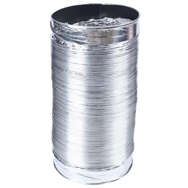 3 metry długości 100Mm/4 Cal świeży System wentylacyjny elastyczny aluminiowy elastyczna rura wydechowy wentylacja powietrza wąż rurowy do łazienki
