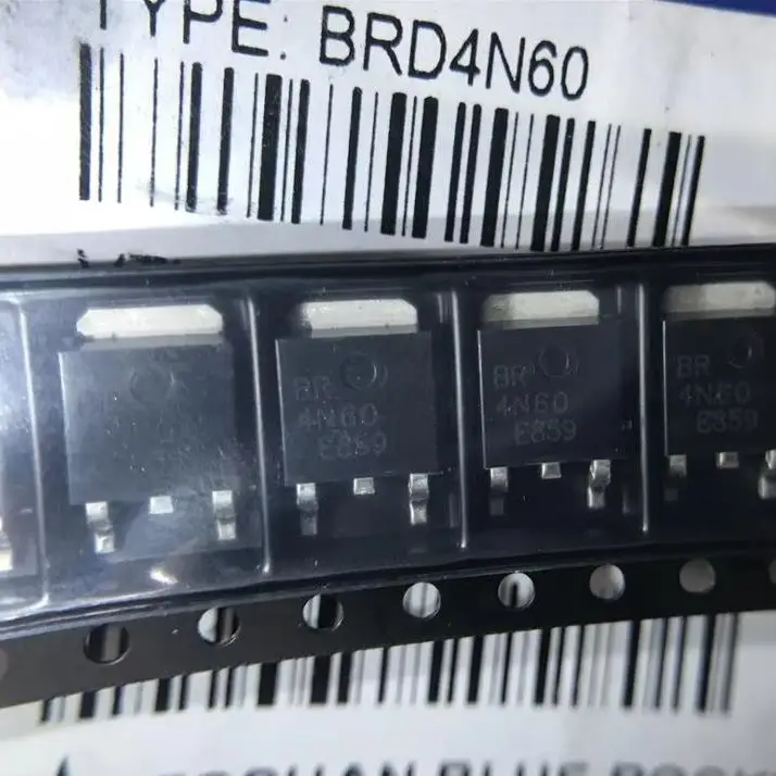 

10 шт. 4N60 BR4N60 BRD4N60 TO-252 FET, 4A, 600 В Совершенно новый и оригинальный чип IC