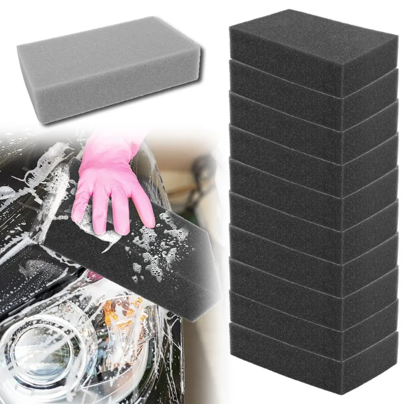 

High-density Car Washing Sponges Waxing Polishing Sponge Wipe Sponges Block Car Cleaning Waxing Tools Cleaning Accessories