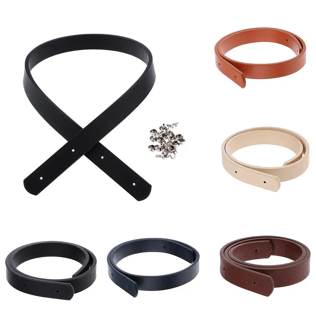 

DIY Bag Strap Shoulder Bag Handle Replacement Detachable DIY with Rivet