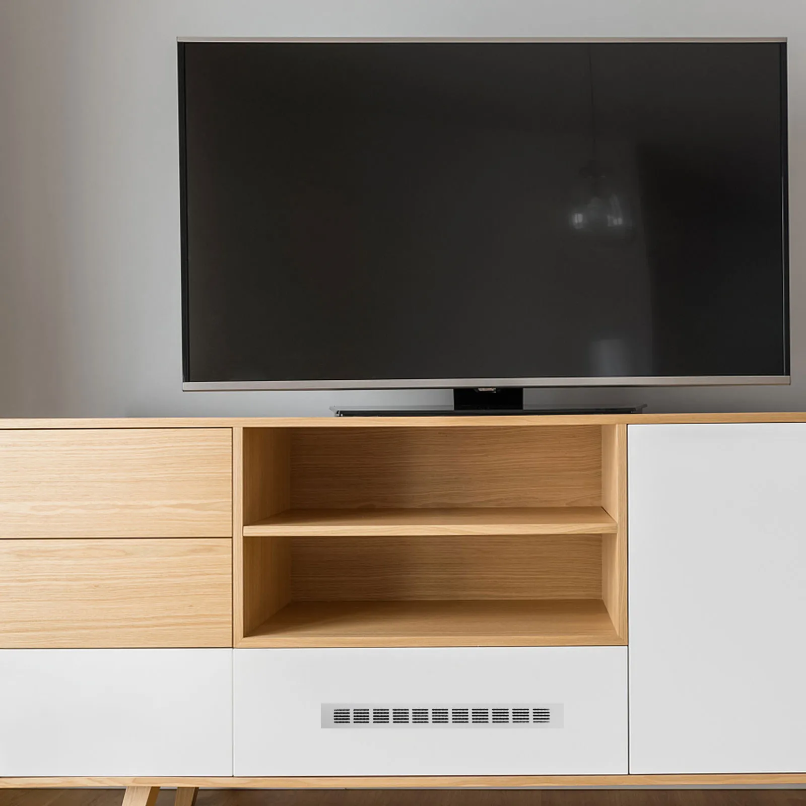 

Вентиляционная решетка для мебели прямоугольная, из алюминиевого сплава, с дышащей сеткой, для обувных шкафов