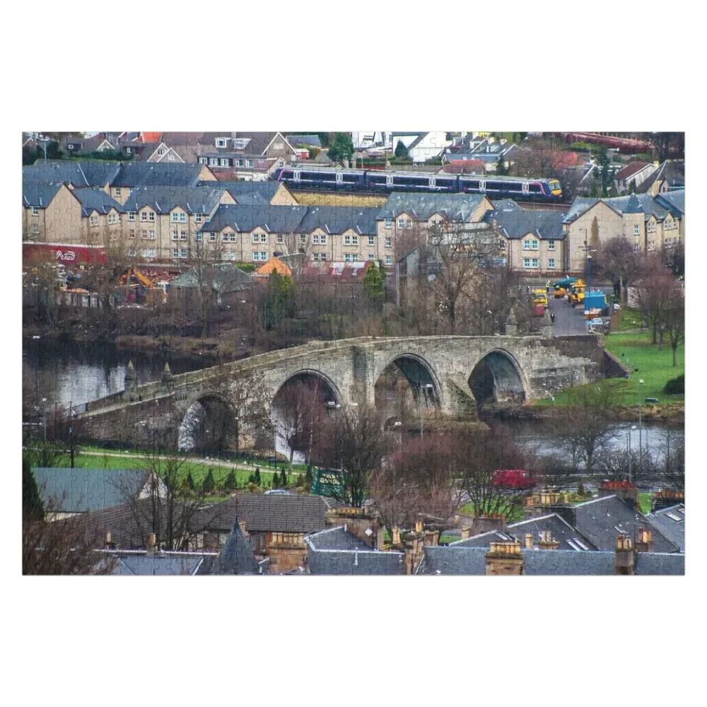 

Stirling Old Bridge Jigsaw Puzzle Custom Wooden Gift Personalized Baby Object Photo Custom Picture Puzzle
