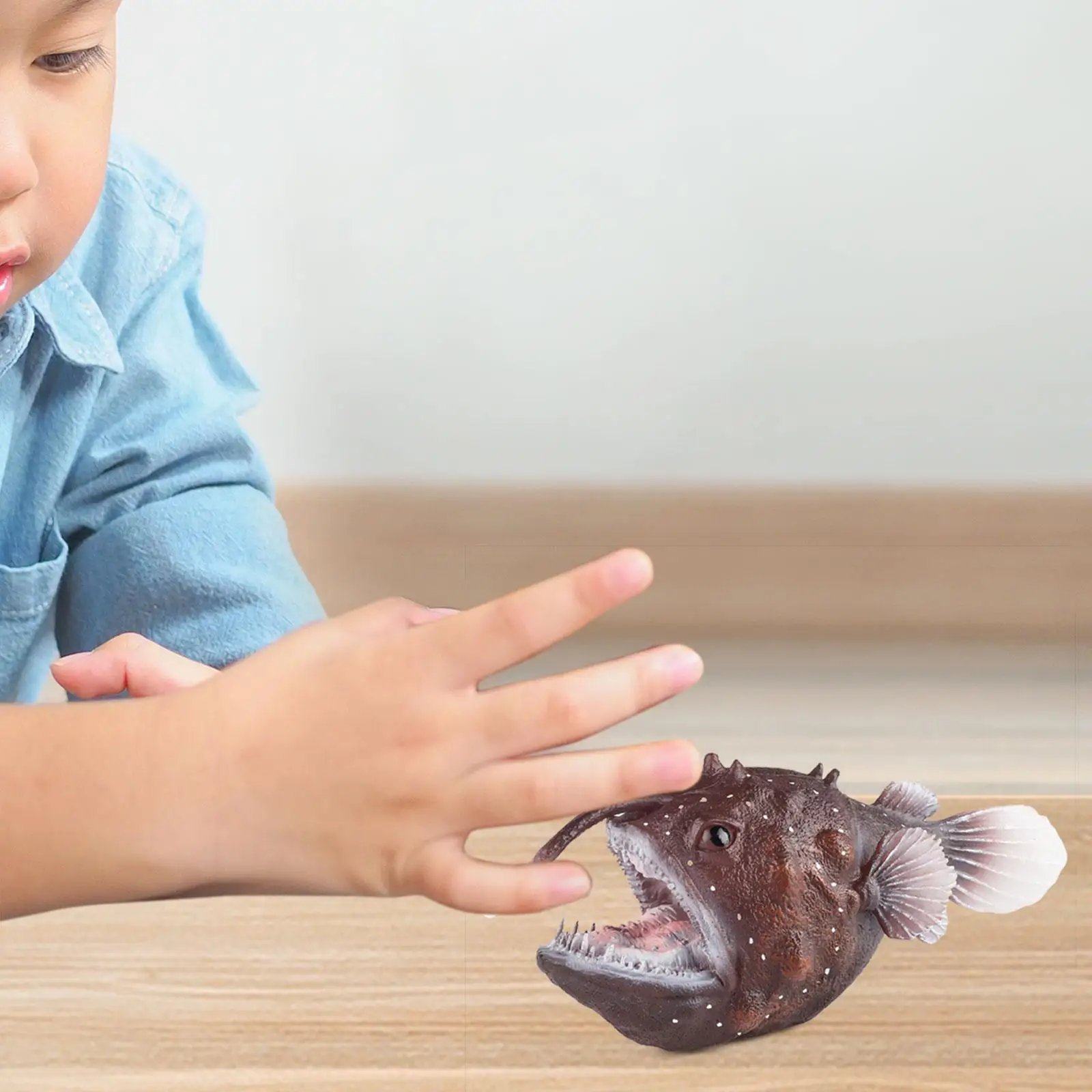 Visser Vis Speelgoed Figuren Goosefish Voor Feest Gunsten Verjaardagscadeau Jongens Meisjes