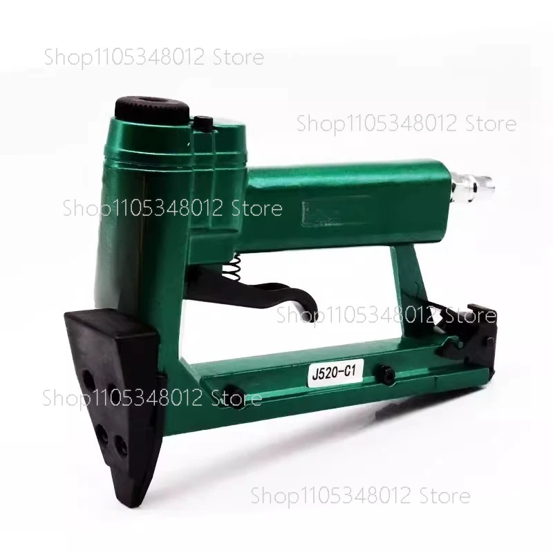 Pneumatic Staples Gun Air Stapler For Photo Frame Slice Nails Picture Frame Back Plate Fixing Tool J520-C1