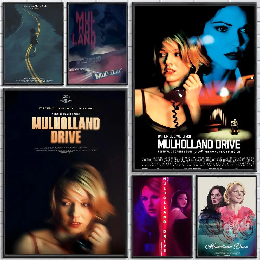 Movie Mulholland Drive Poster Print Wall Art Pictures Canvas Painting Living Room Bedroom Home Decor