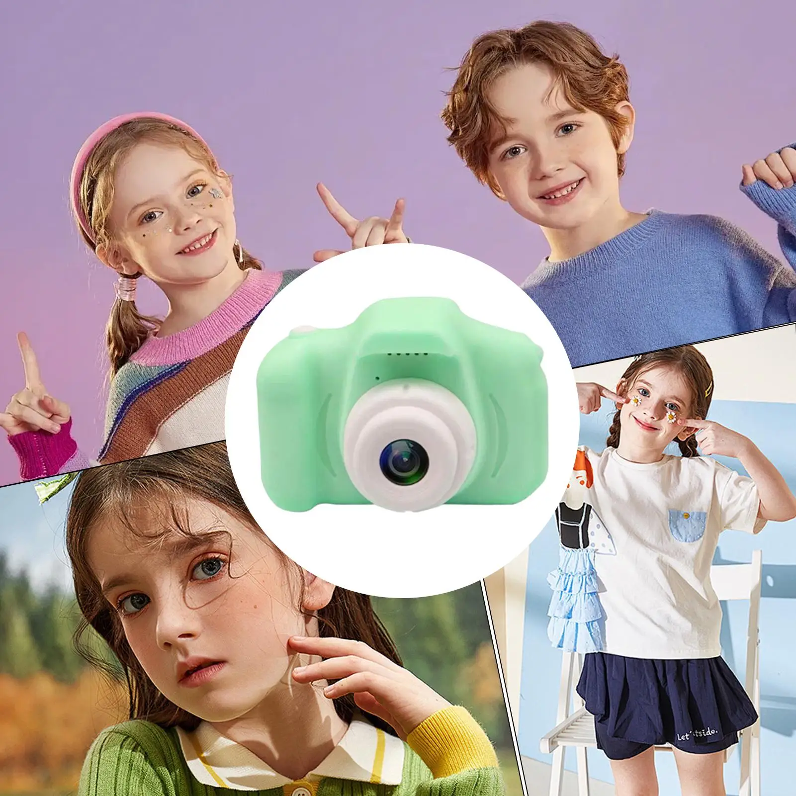 X2 Mini digitale camera kan foto's maken Video Mooie kleine camera met draagkoord Fotografiespeelgoed Verjaardagscadeau voor kinderen