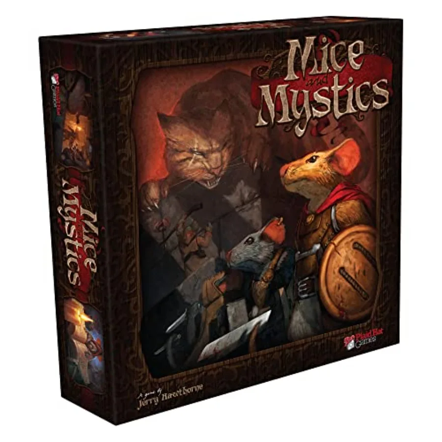 

Mice Mystics Board Game Cooperative Adventure Strategy Fun Family Game for Adults and Ages 7+ 1-4 Players Average Playtime 90 M