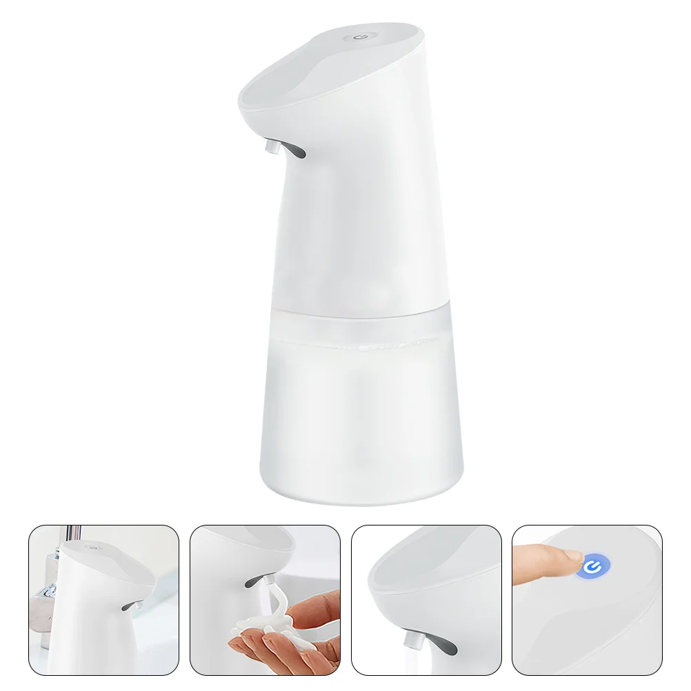 

1Pcs Creative ABS Soap Dispenser Automatic Touchless Operation Infrared Smart Sensor for Proper Hand Wash in Bathroom Kitchen