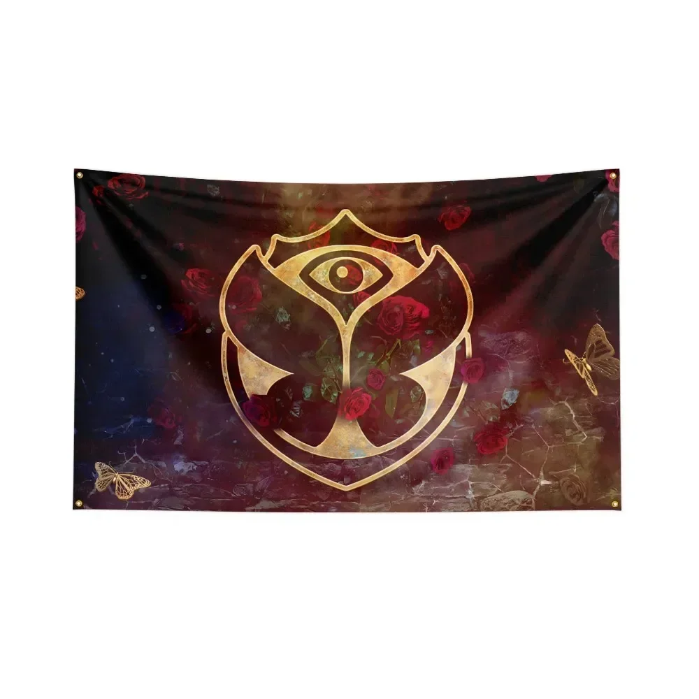 Tomorrowland Festival Flag Polyester Digital Printing Electronic Music Banner