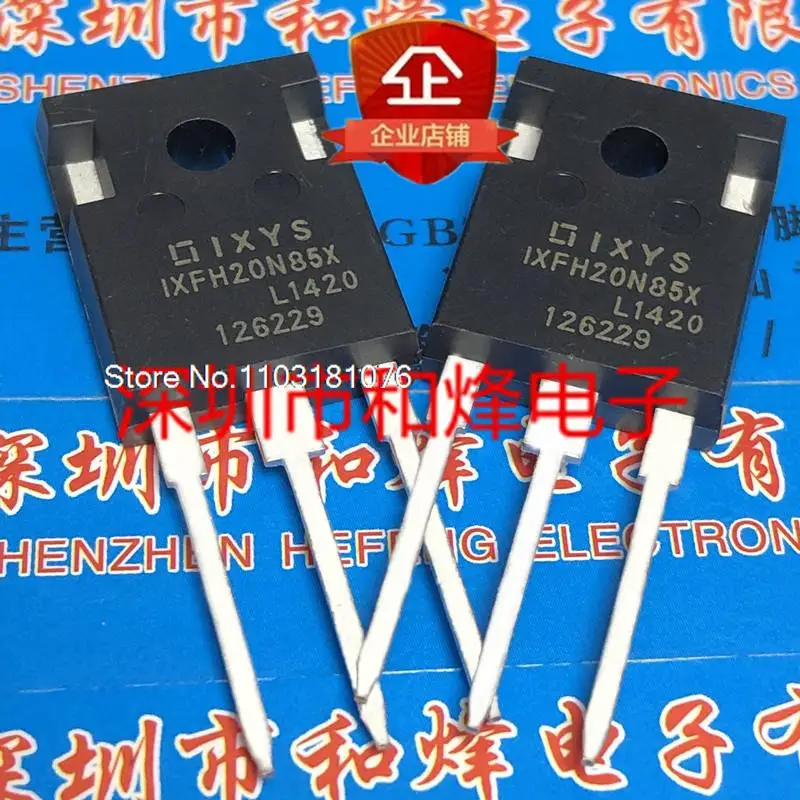 (5PCS/LOT) IXFH20N85X  TO-247 850V 20A     New Original Stock Power chip