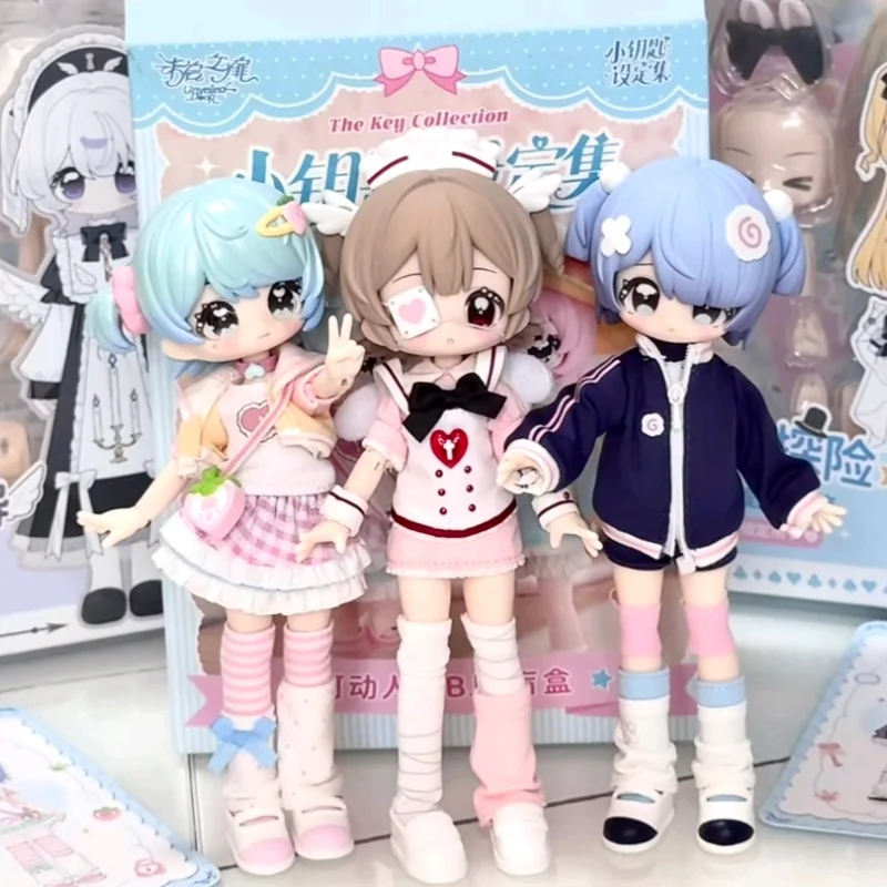 

Новая оригинальная Unveiled Door Little Key Artbook Series 1/12 Bjd слепая коробка Mjd аниме фигурка шарнирный орнамент кукла в наличии