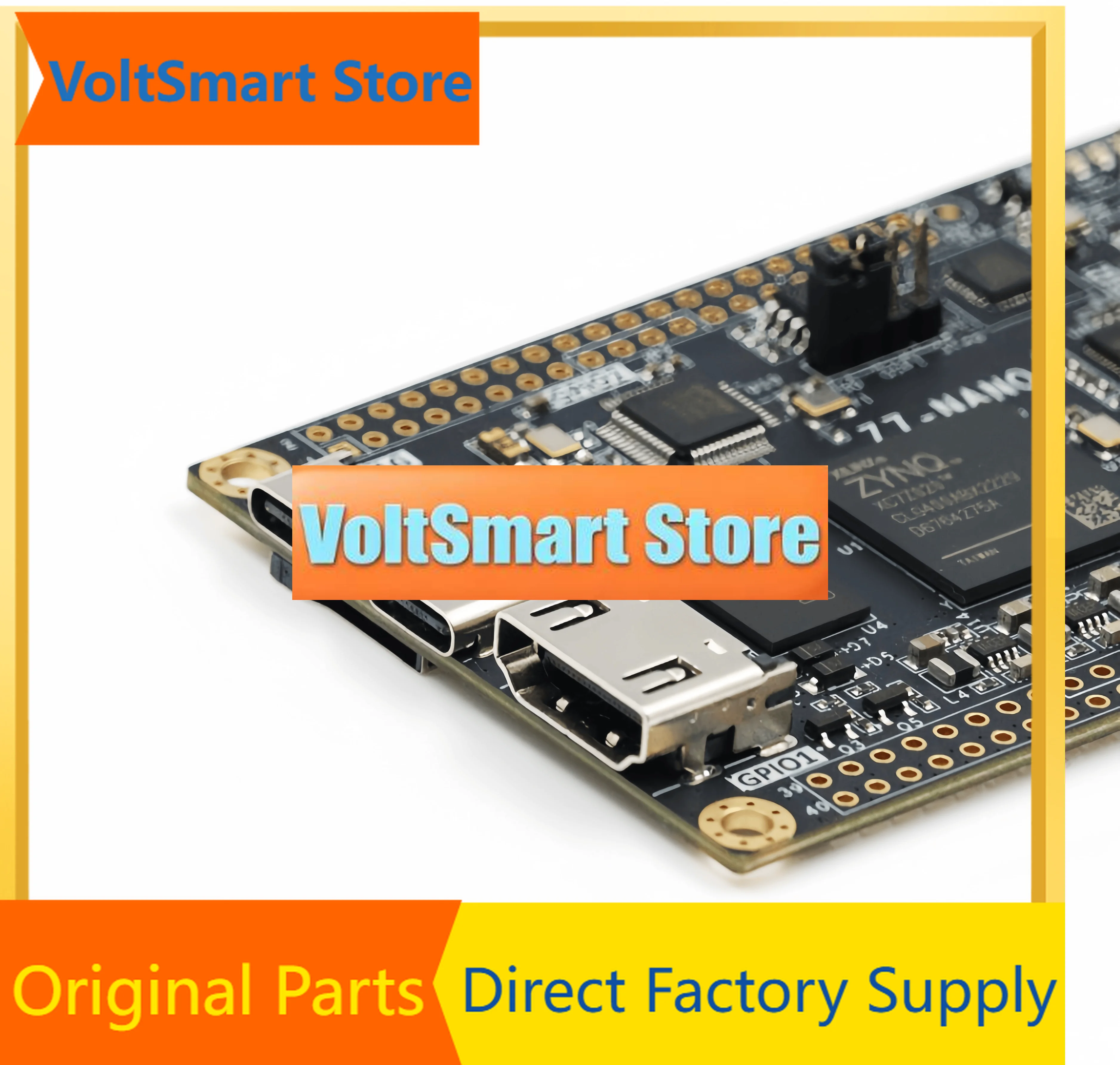 VoltS​Z7Nano FPGA Development Board For Xilinx ZYNQ 7020 7010 Core PYNQ Dual Ethernet Ports Robotics Edge Computing