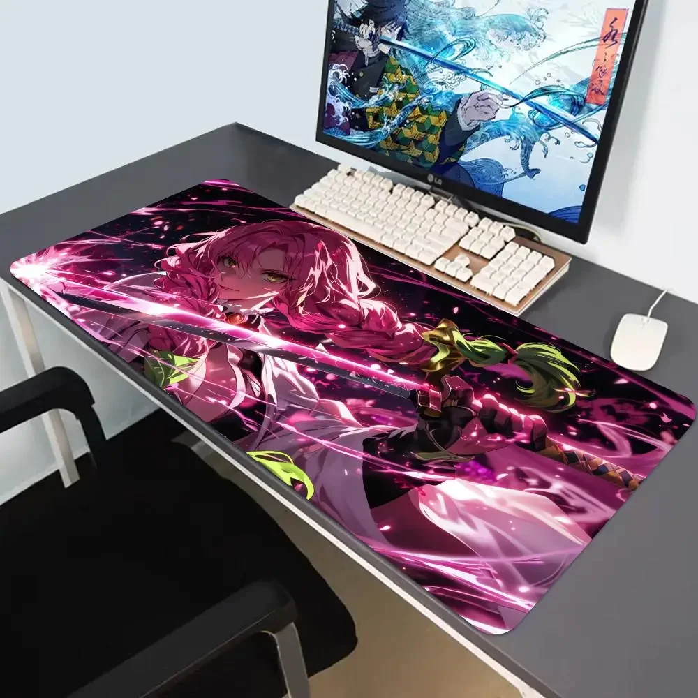 

Mouse Pad Non-Slip Rubber mousepads Game player notebook computer Pad table mat PC carpet Demon Slayer Kanroji Mitsuri Mousepad
