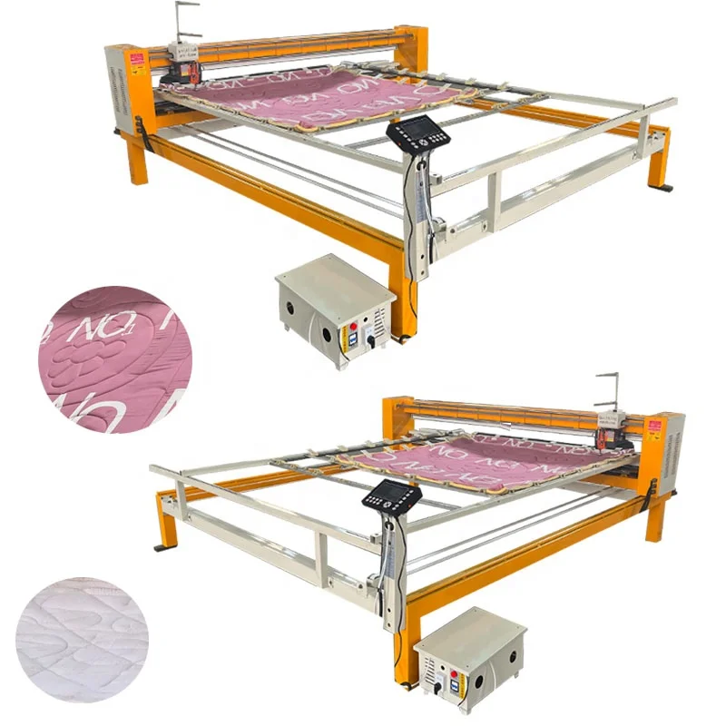 CNC Textile Products Embroidery Single Needle Quilting Machine China Computerized Quilting Machinery