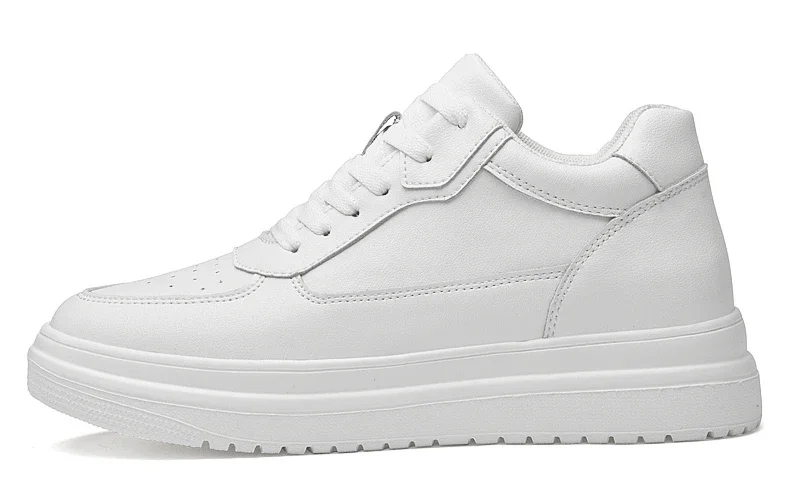 Lift Turnschuhe Mann Aufzug Schuhe Höhe Erhöhen Einlegesohle 8 cm Weiß Schwarz Größere Schuhe Männer Freizeit Mode Sport Plus größe 36-44 – Detail 34