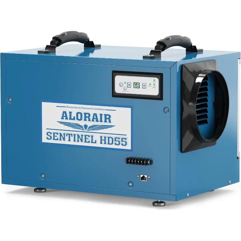 ALORAIR Commercial Dehumidifier 113 Pint, with Drain Hose for Crawl Spaces, Basements, Industry Water Damage Unit