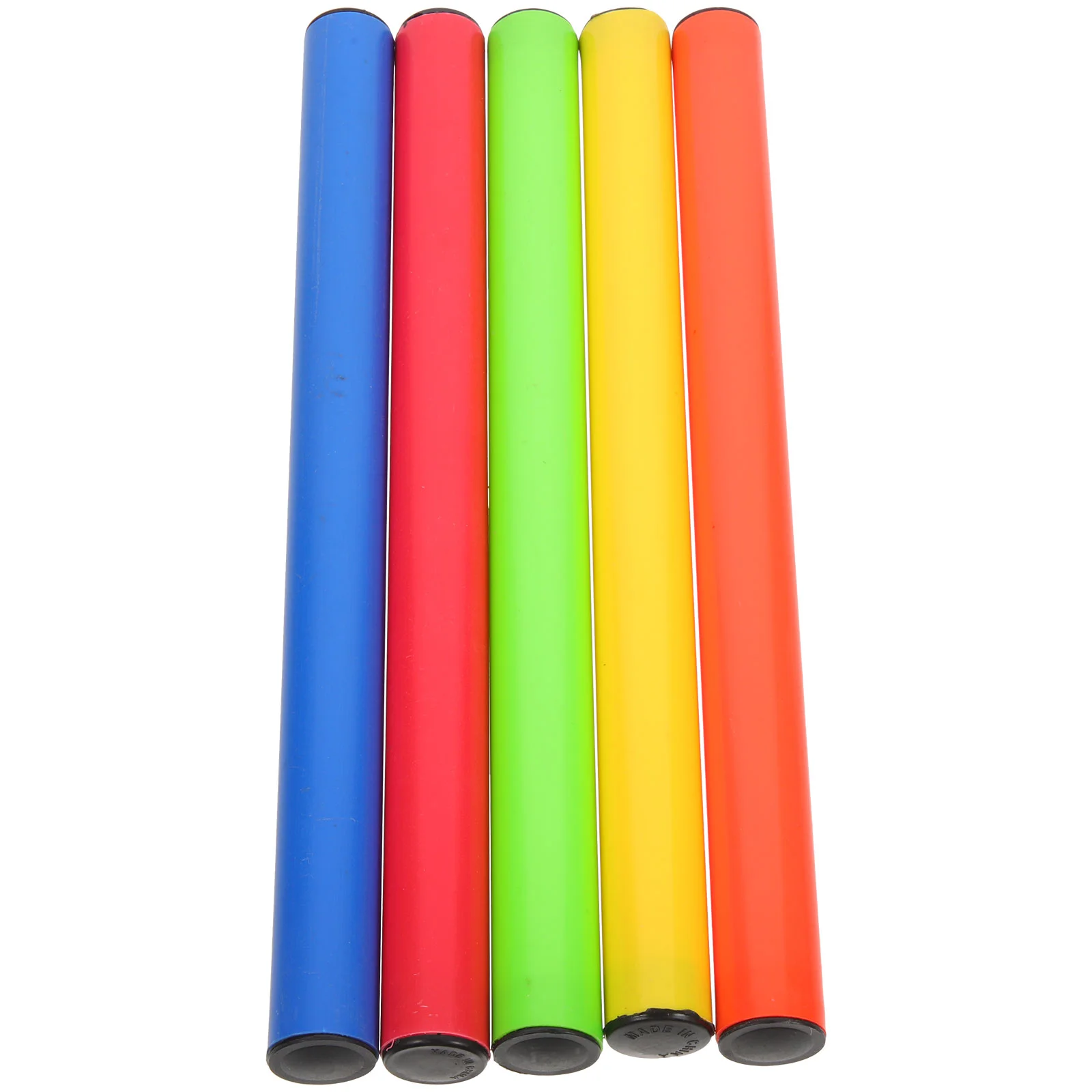 5 Pcs Training Sticks for Race Field Relay Tool Transfer Plastic Relaying Supply Kids