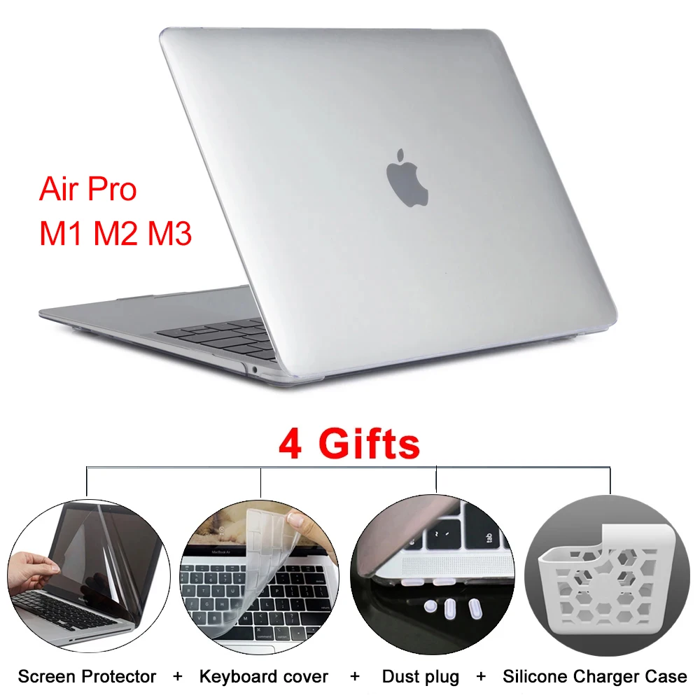 Laptop Case For Macbook Air 13 Case M4 M1 for Macbook Pro 13 Case M2 Air 15 for Macbook Pro 16 Case M3 2023 Pro 14 Cover Funda