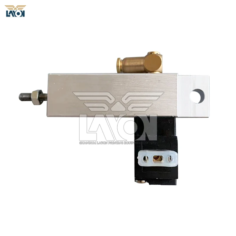 LAYON Original 2PCS 61.184.1133/01 Cylinder Valve Unit for Heidelberg PM74 SM74, Replacement ESM-10-4-P-SA, Printing Machine Spa