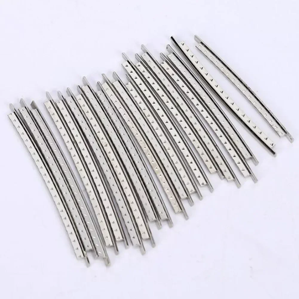 24Pcs/Set Electric Guitar Frets Wire Fretwire 2.2mm Copper-Nickel Alloy For ST LP SG Electric Guitar Bass Accessories NEW