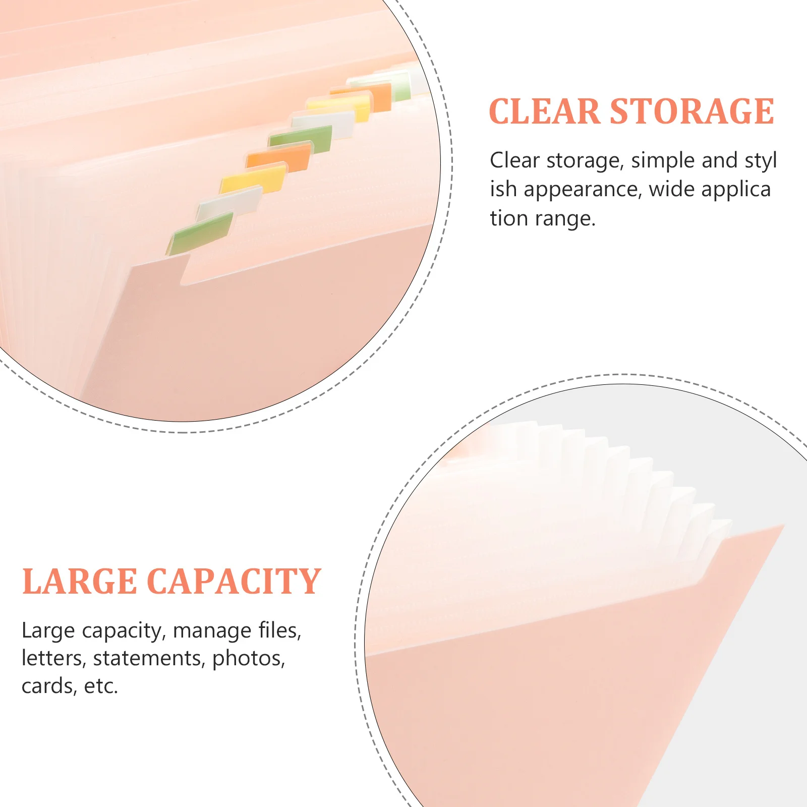 

Органайзер для документов B6: портативный держатель для чеков и квитанций, стильный дизайн, большая вместимость, для офиса и школы