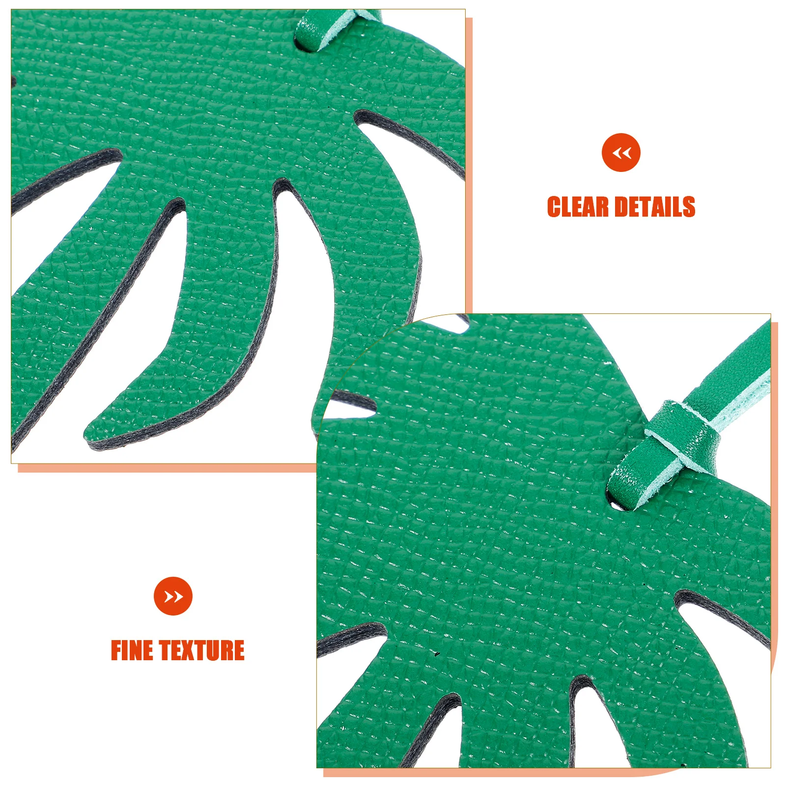 

Cute Coconut Tree Pattern Bag Pendant Hawaii Party Decor PU Material Arabic Car Hanger Coconut Tree Hanging Decor