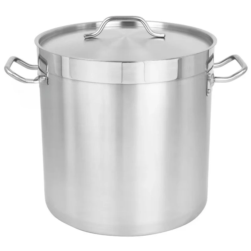 

Heavy duty professional industrial commercial catering restaurant Dashen soup double bottom stainless steel soup pot