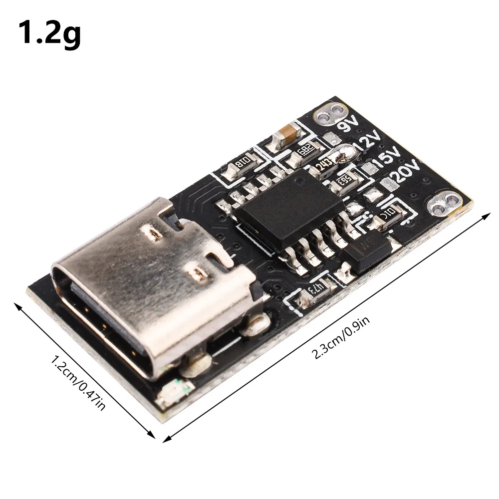 USB Type-C Fast Charge PD2.0 PD3.0 9V 12V 15V 20V Trigger Polling Detector USB Boost Power Supply Fast Change Module With Shell