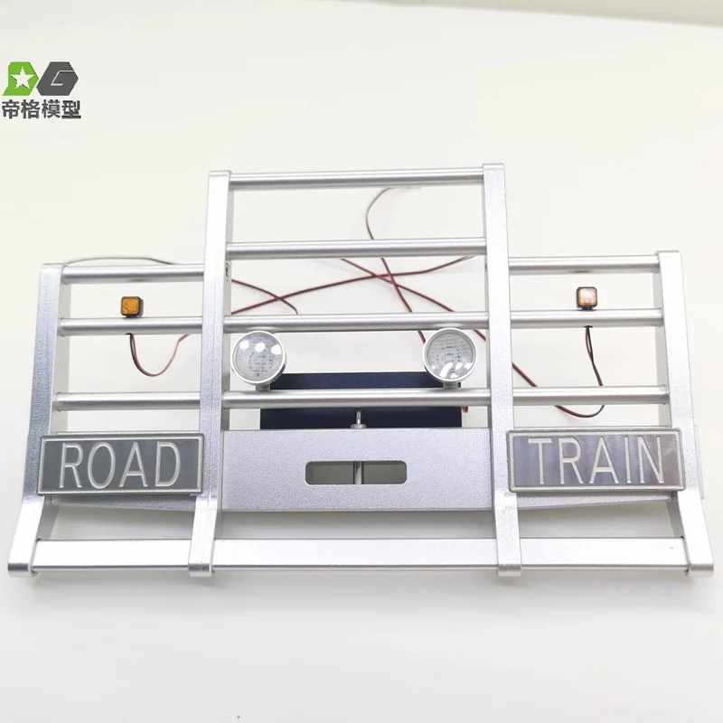 Tamiya Trailer 용 범퍼 1/14 New King 56344 56301 SCANIA VOLVO 부품 용 RC 덤프 트럭 티퍼 트레일러 용 전면 카펜 범퍼