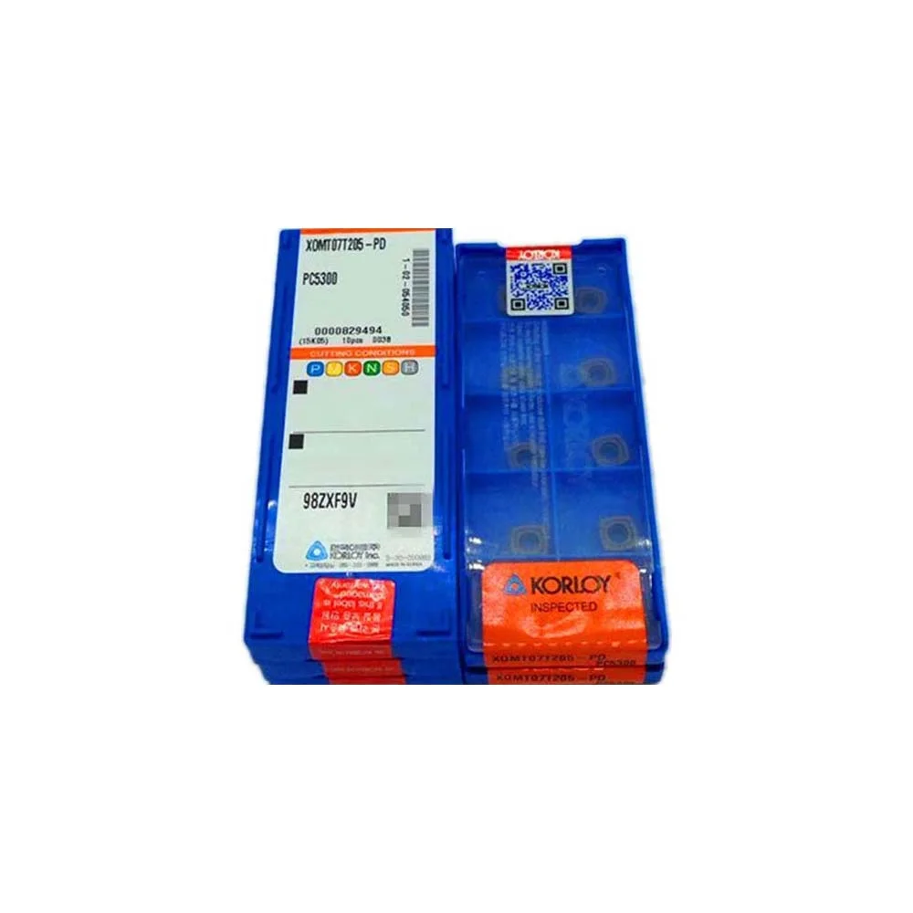 Original XOMT U-Drill Inserts XOMT090305 XOMT11T306 LD PD RD PC5335 PC5300 CNC Carbide Drilling Cutting Blade