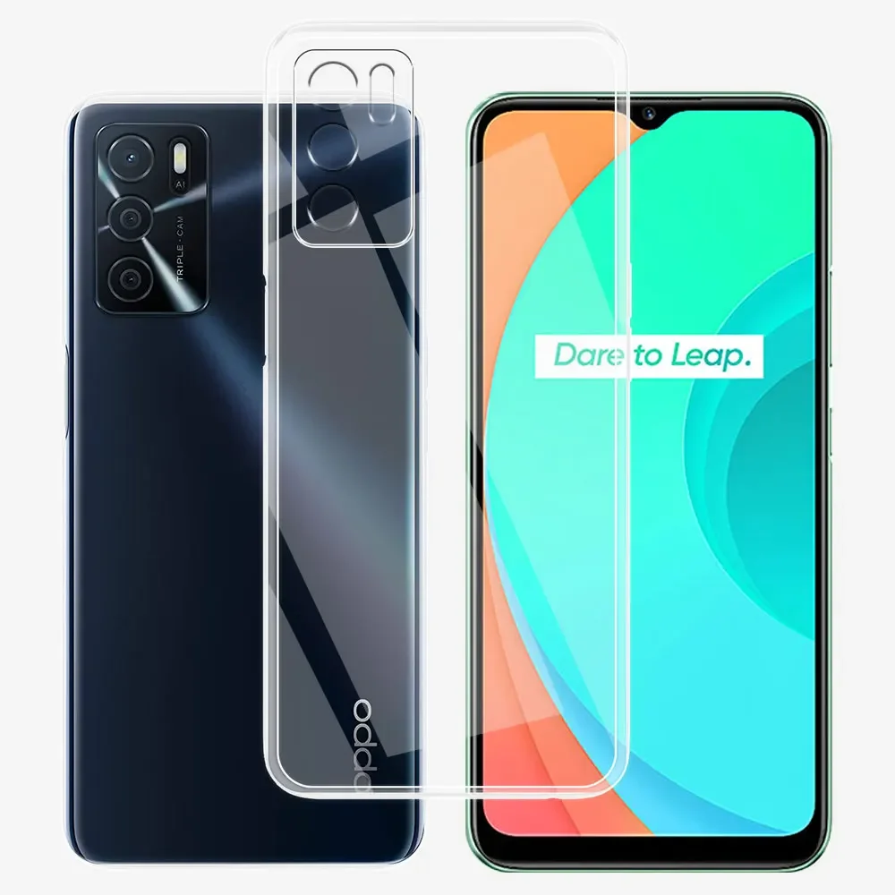 For OPPO A16 Case Silicone Soft Transparent Phone Case For OPPO A16S Clear Cover Funda For Oppoa16 a16s Coque