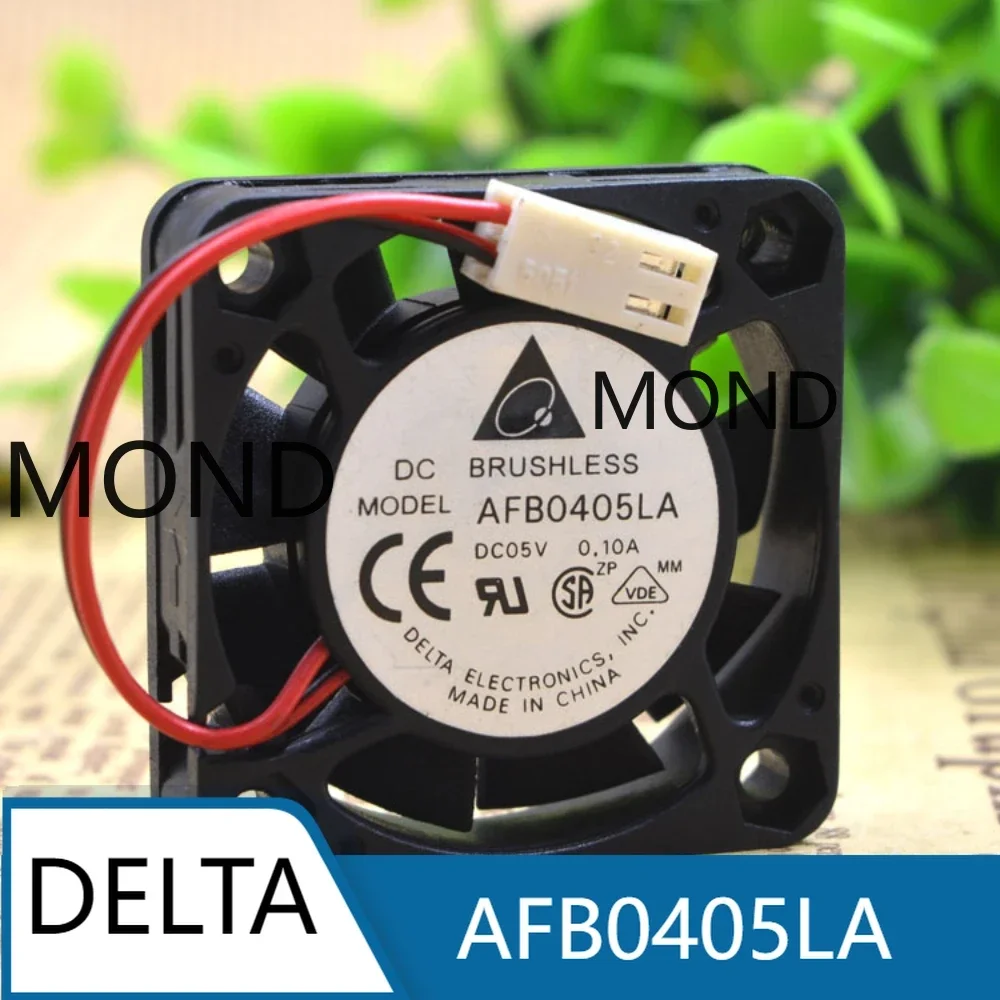 Delta AFB0405LA DC 5V 0.1A 4010 4CM 40X40X10MM USB Dual Ball Silent Cooling Fan New